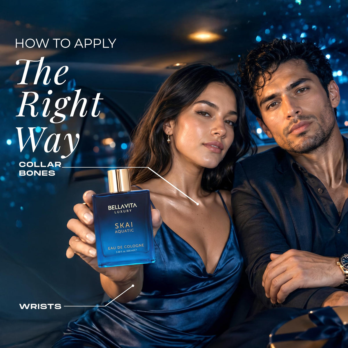 Bella Vita Luxury SKAI Eau de Cologne showing ingredients