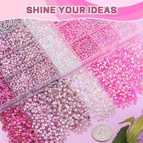BELLEBOOST Pink Rhinestones Bedazzling Kit packaging