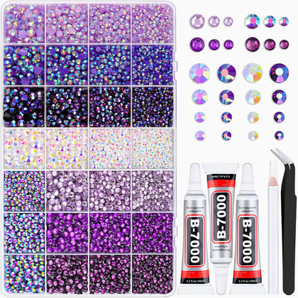 BELLEBOOST rhinestones bedazzling kit box with 28 grids