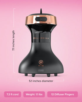 BELLISSIMA Diffon Ceramic Hair Dryer back view