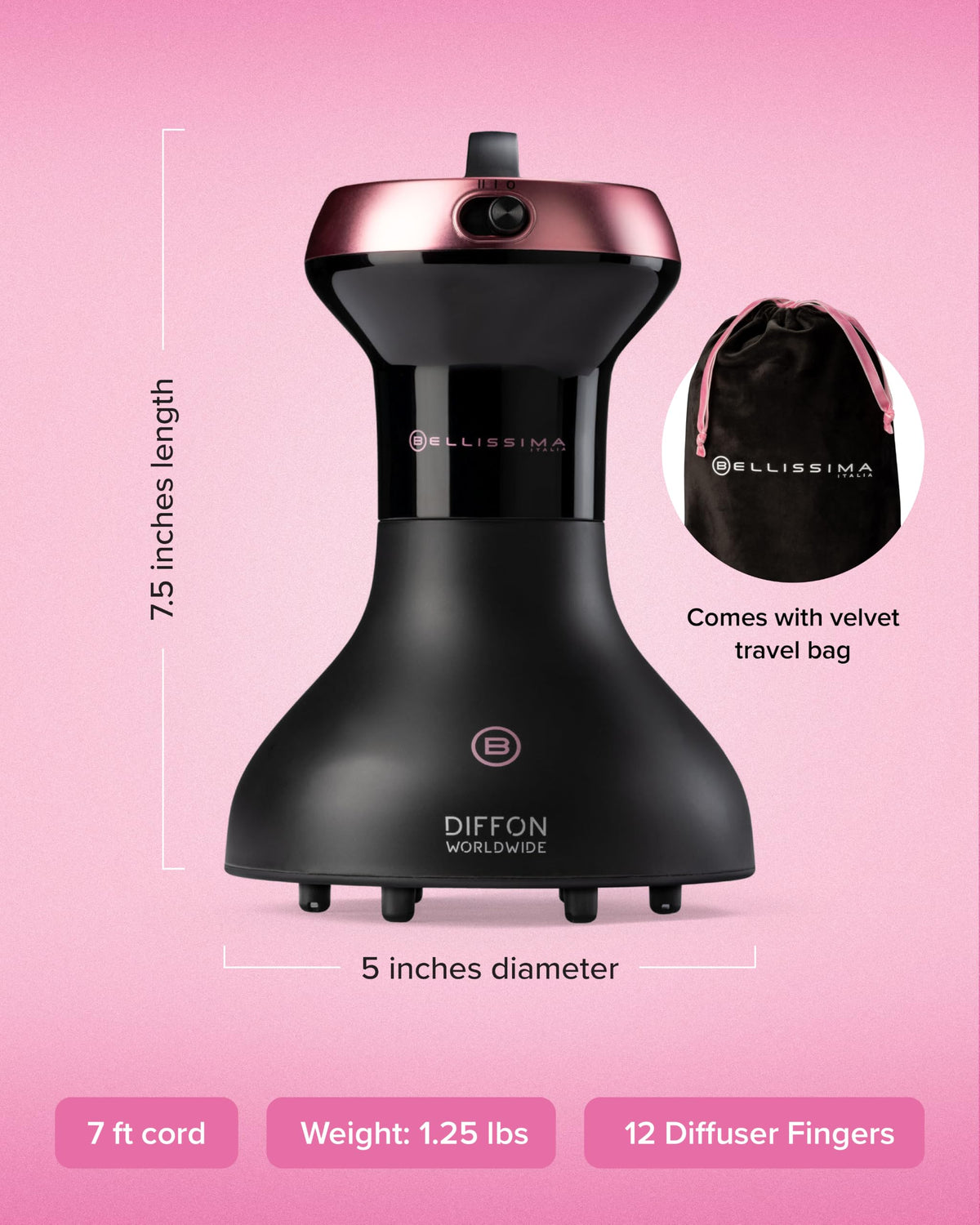 BELLISSIMA Diffon diffuser in a lifestyle setting