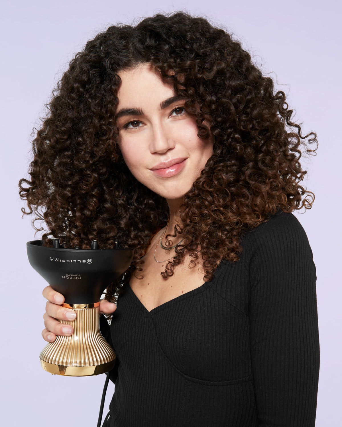 BELLISSIMA ITALIA Diffon Curly Hair Dryer XL packaging