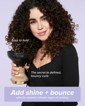 BELLISSIMA ITALIA Diffon Curly Hair Dryer XL with controls visible