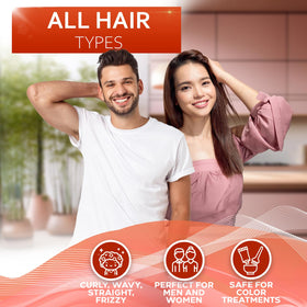 BELLISSO Batana Oil Shampoo and Conditioner Set with natural ingredients