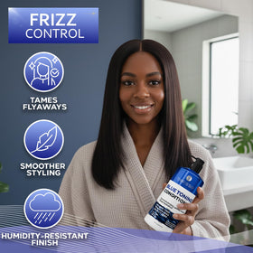 BELLISSO Blue Shampoo and Conditioner Set with natural ingredients