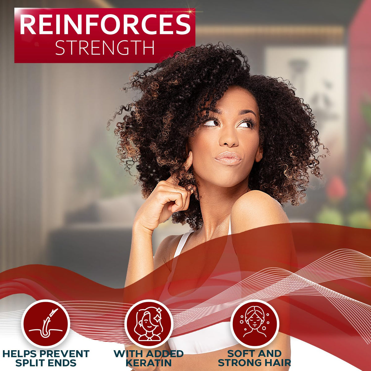 BELLISSO Curly Hair Shampoo and Conditioner Set packaging