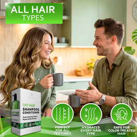 BELLISSO Dry Hair Shampoo texture close-up