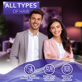 BELLISSO Hard Water Shampoo and Conditioner Set with ingredients