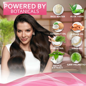 BELLISSO Rice Water Shampoo and Conditioner Set packaging