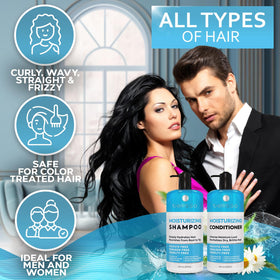 BELLISSO set displayed on a bathroom counter