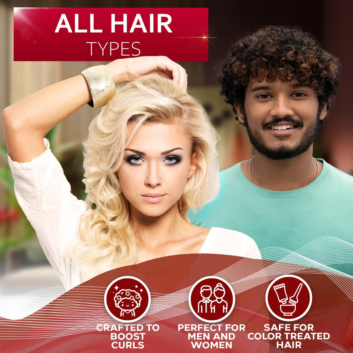 BELLISSO shampoo and conditioner set with moisturizing ingredients