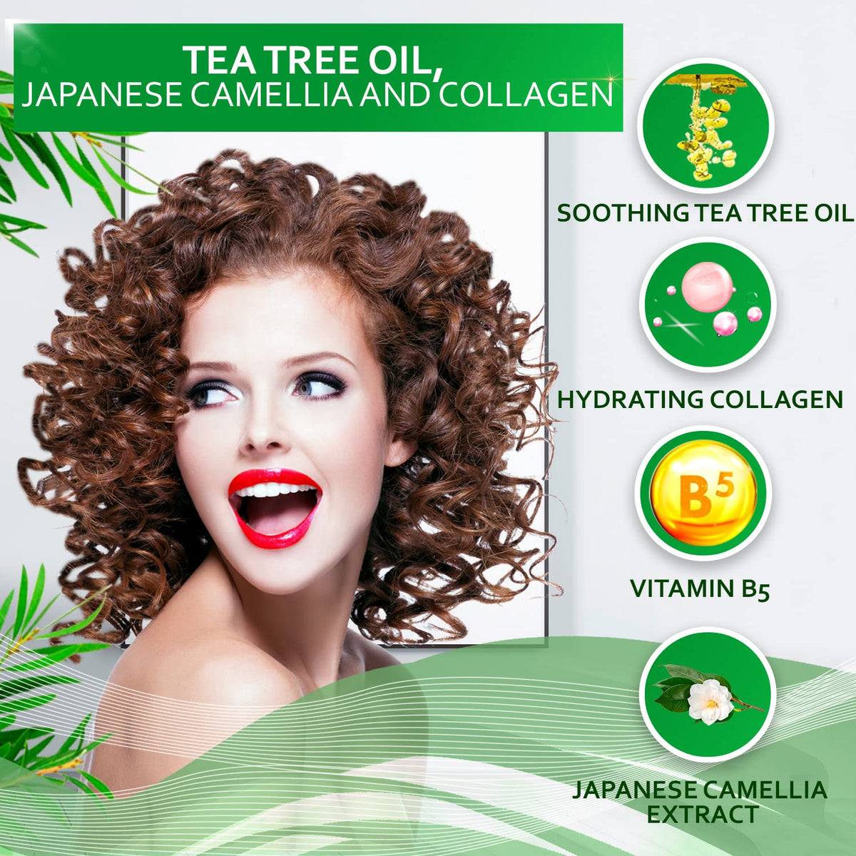 BELLISSO Tea Tree Conditioner bottle with label