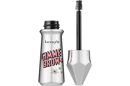 Benefit Gimme Brow Volumizing Fiber Gel #5 Deep front view with tapered brush