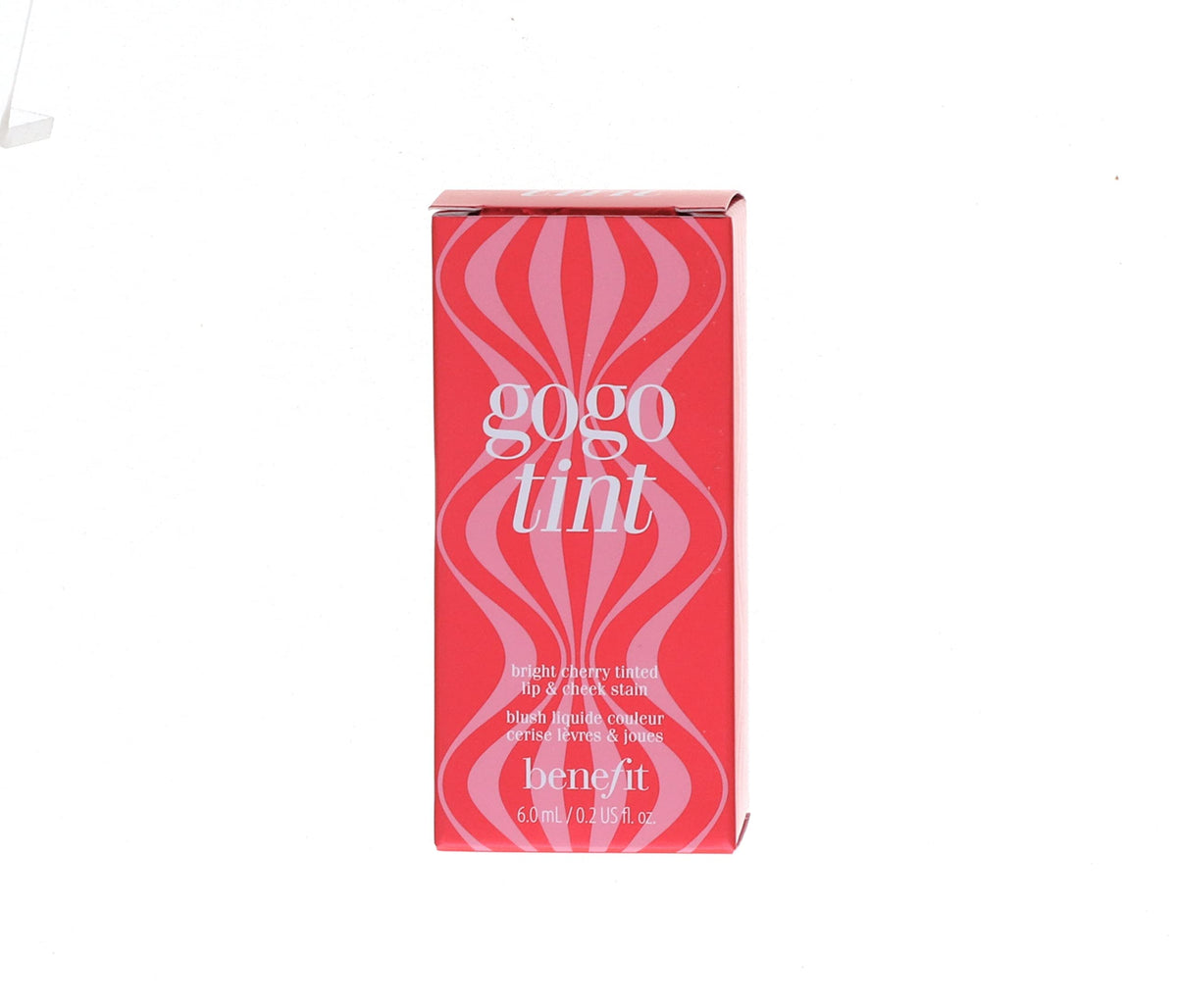 Benefit Gogo Tint Bright Cherry Tinted Lip & Cheek Stain packaging