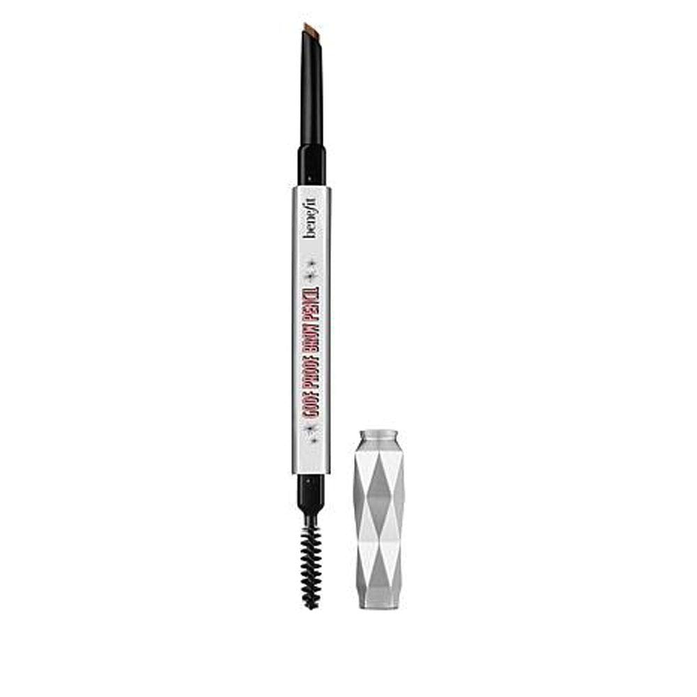 Benefit Precisely, My Brow Pencil Shade 2.75 in hand demonstrating application