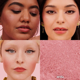 Benefit WANDERful World Silky-Soft Powder Blush Willa close-up of blush