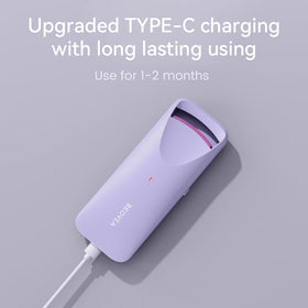 BEOVEA Heated Eyelash Curler ergonomic design showcasing the curve