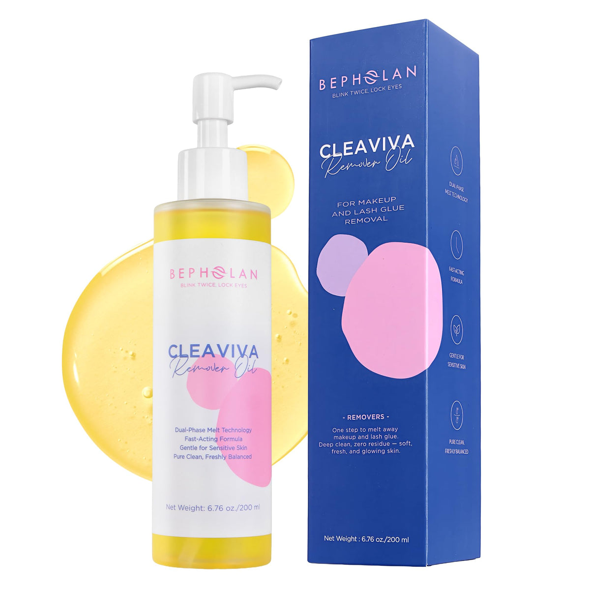 BEPHOLAN Deep Cleansing Oil 6.76 fl oz front view