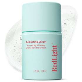 Berkland Matcha Red Light Activation Serum front view with pump