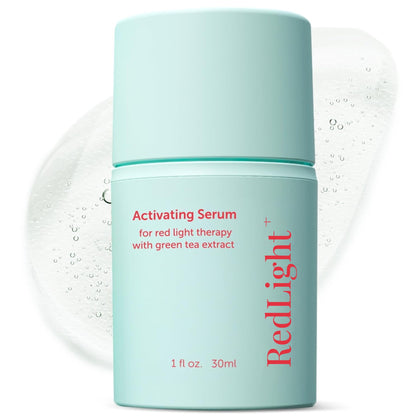 Berkland Matcha Red Light Activation Serum front view with pump