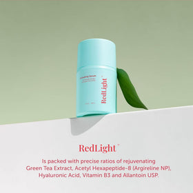 Berkland Matcha Red Light Activation Serum packaging details