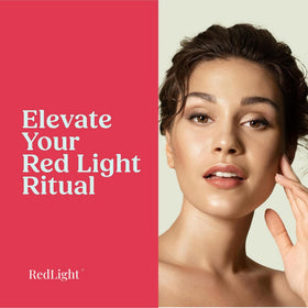 Berkland Matcha Red Light Activation Serum texture on the skin