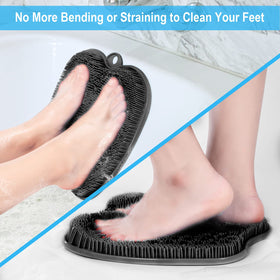 BESKAR foot scrubber mat showing flexible bristles