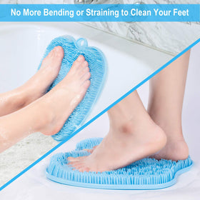 BESKAR foot scrubber mat showing flexible bristles