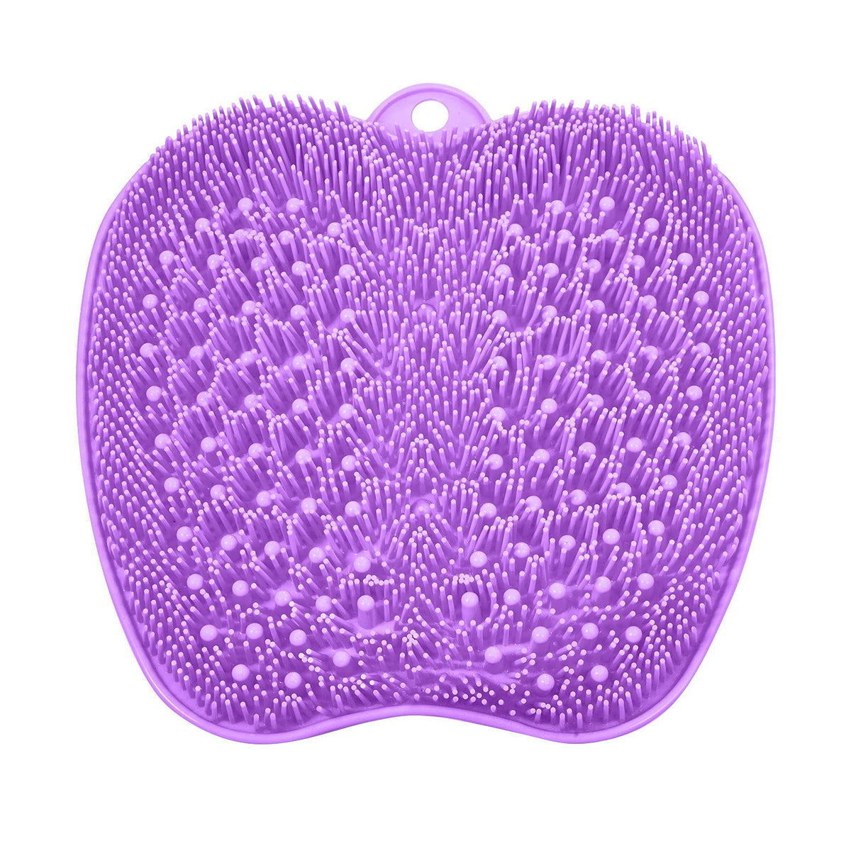 BESKAR XL Shower Foot Scrubber Mat front view with bristles