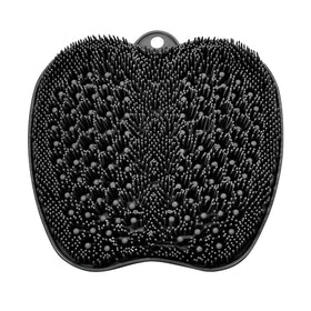 BESKAR XL Shower Foot Scrubber Mat front view with suction cups