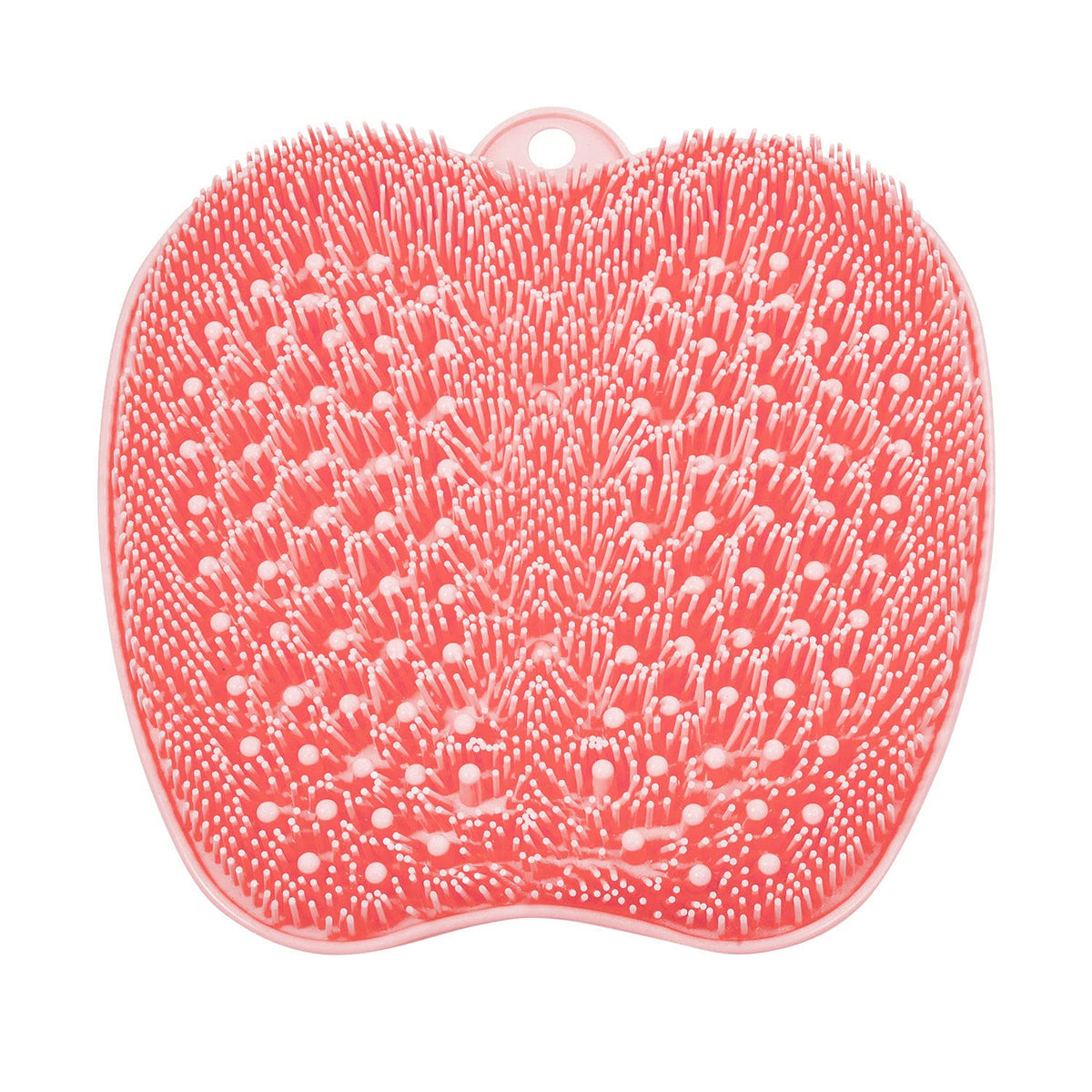 BESKAR XL Shower Foot Scrubber Mat front view with suction cups