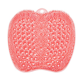 BESKAR XL Shower Foot Scrubber Mat front view with suction cups