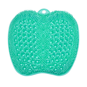 BESKAR XL Shower Foot Scrubber Mat front view with suction cups