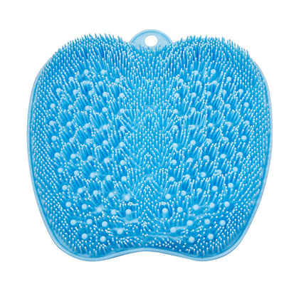BESKAR XL Shower Foot Scrubber Mat front view with suction cups