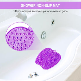 BESKAR XL Shower Foot Scrubber Mat packaging