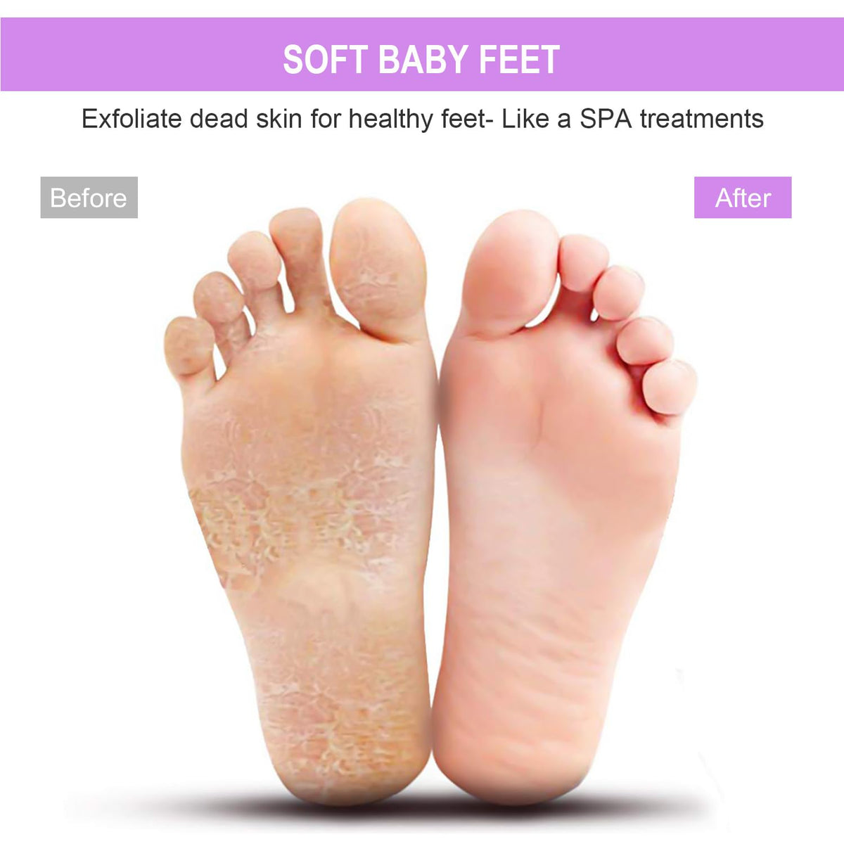 BESKAR XL Shower Foot Scrubber Mat showing flexible bristles
