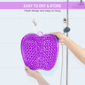 BESKAR XL Shower Foot Scrubber Mat side view