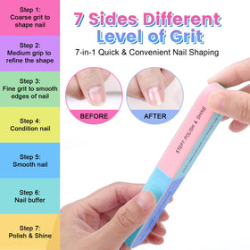 BESNEL Gel Nail Polish Remover Kit with tools on a table
