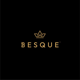 Besque Magic Body Oil 3.4 FL OZ with floral background