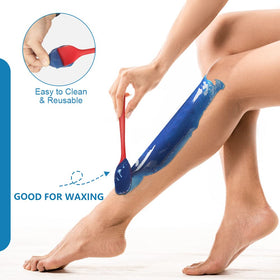Bestidy Hard Wax Beads in use on skin