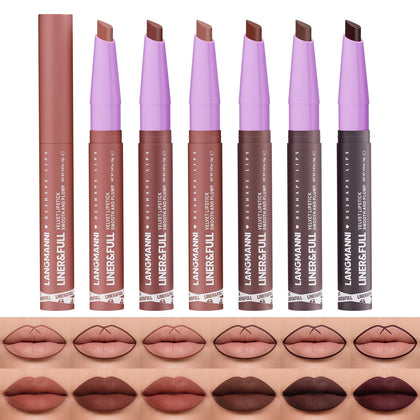 BestLand 2-in-1 Lipstick and Liner Set front view