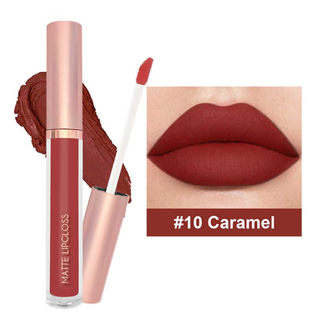 BestLand 6PCS Deep Red Liquid Lipstick Set packaging