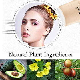 BestLand Hair Finishing Stick with comb in hand for styling