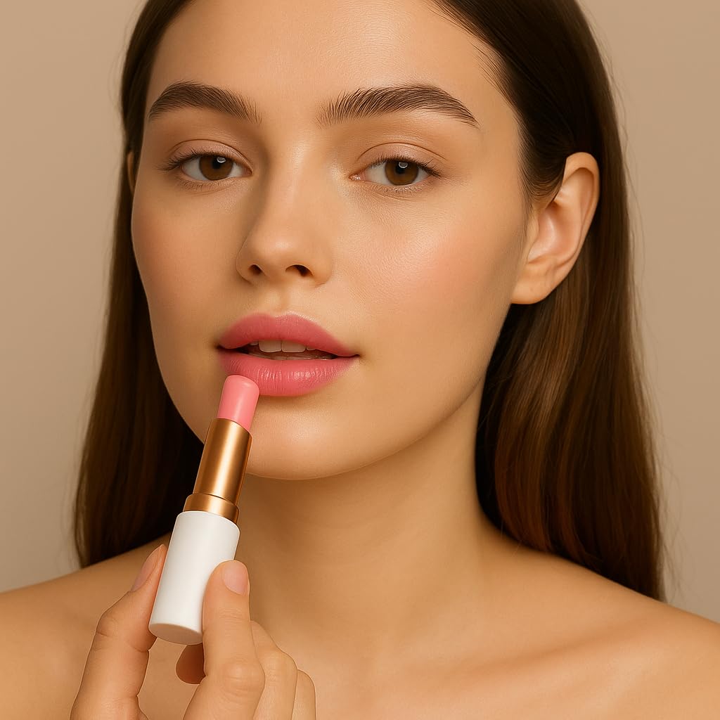 BestLand Jelly Lipstick Set in hand showing easy application
