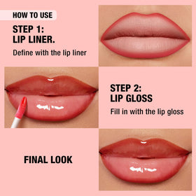 BestLand Lip Liner swatches on a hand