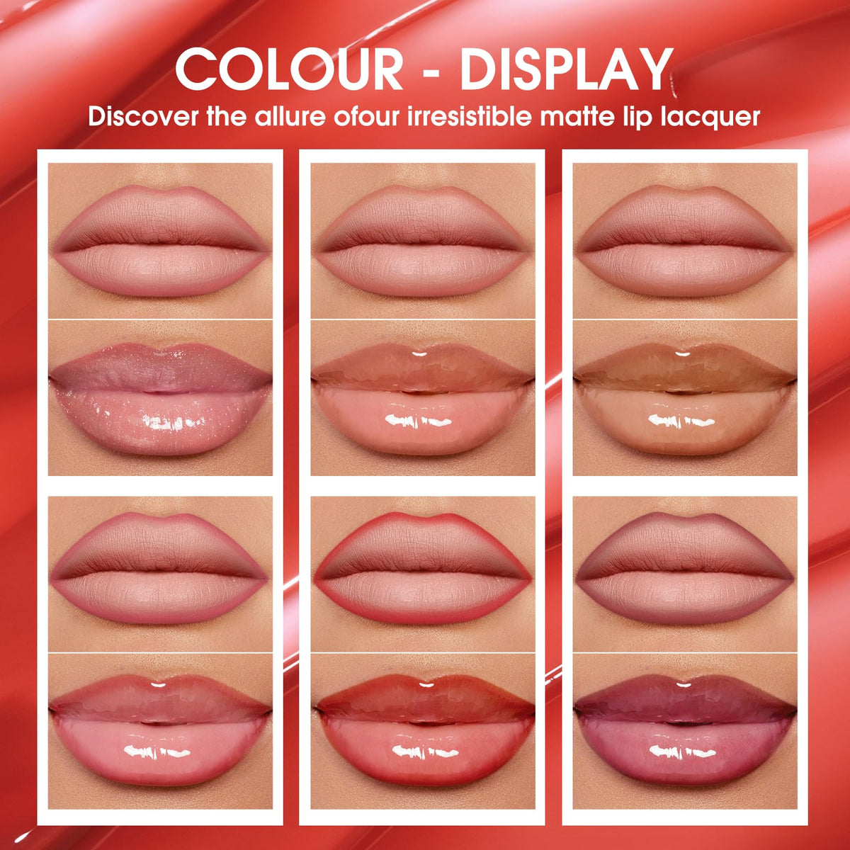 BestLand Lip Oil in coral shade with applicator