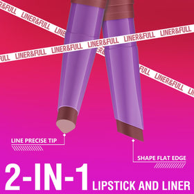 BestLand lipstick crayon demonstrating gradient lip effect