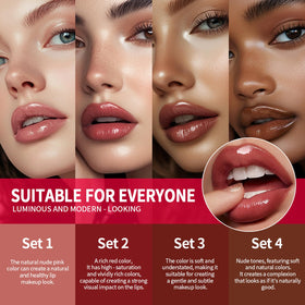 BestLand Matte Lipstick in Nude Brown shade