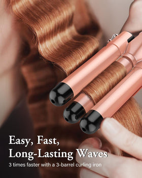 BESTOPE PRO curling wand with glove and hair clips