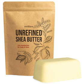 Better Shea Butter 1 lb block front view